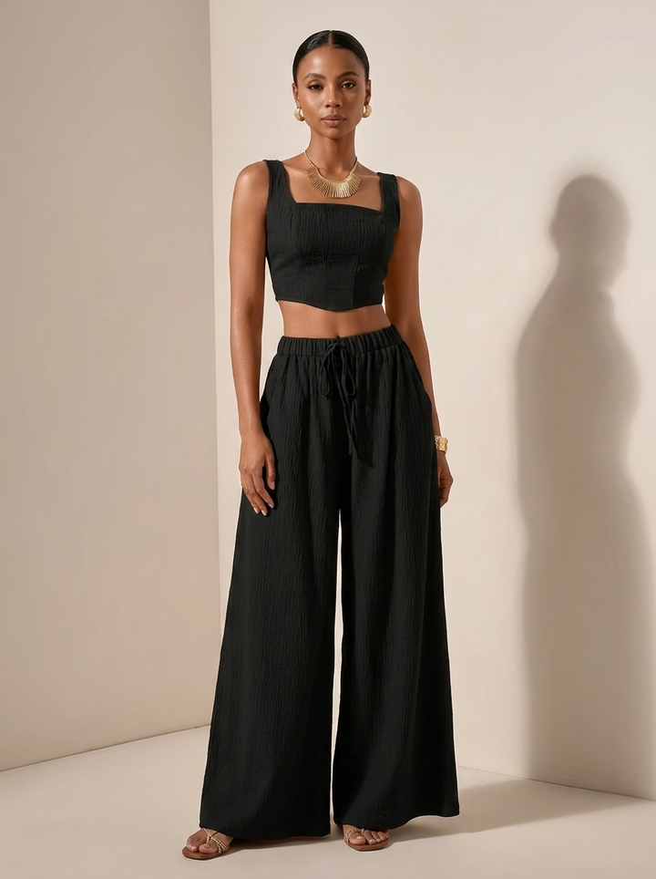 Camila conjunto negro frontal