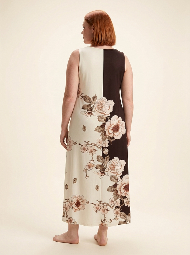 Rosa™ | Vestido Maxi Floral Fluido