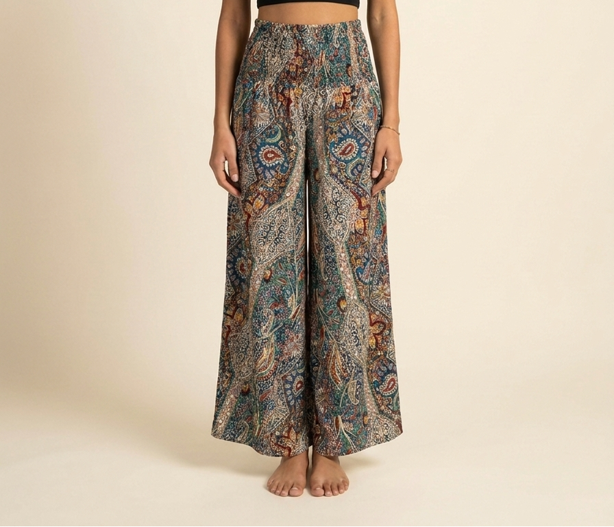 Rocío™ | Pantalón Palazzo Boho