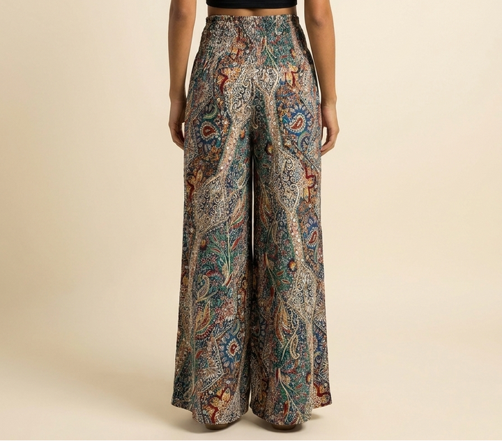 Rocío™ | Pantalón Palazzo Boho