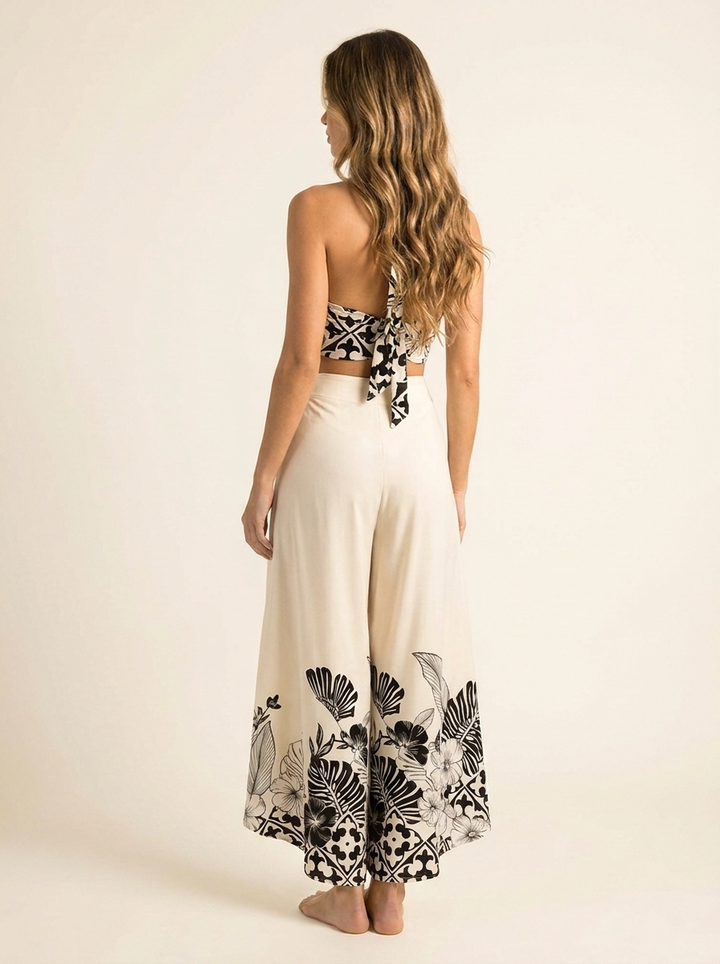 Daniela™ | Conjunto Halter Tropical