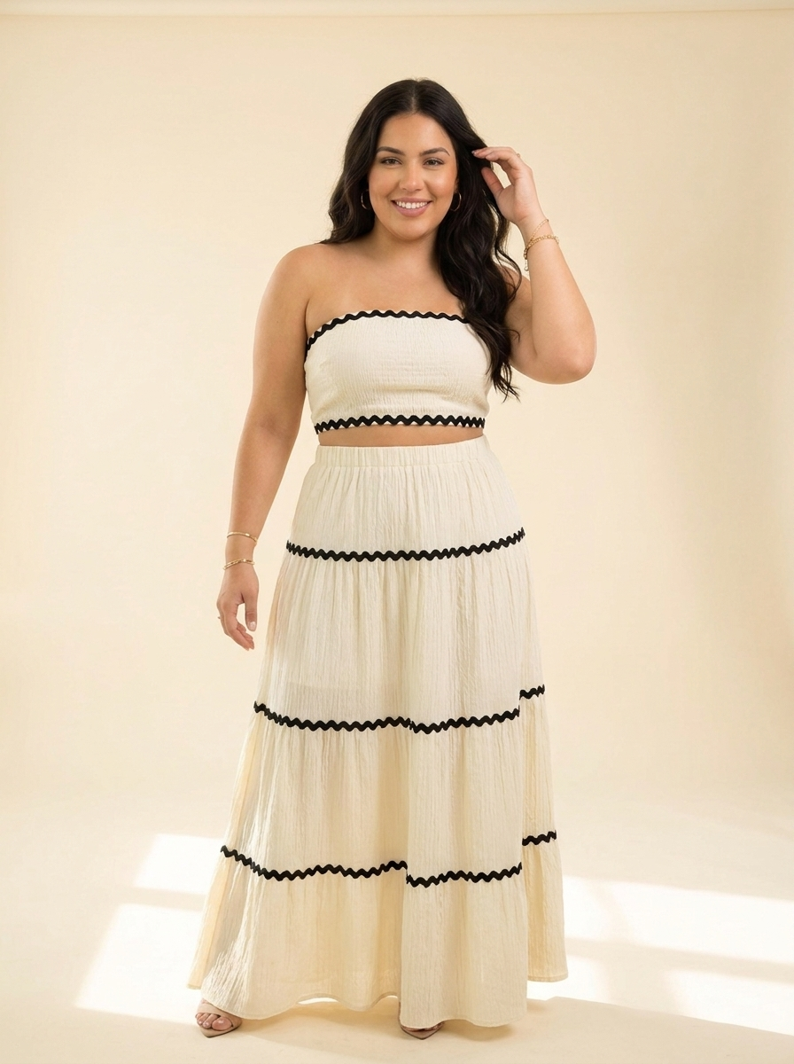 Valentina™ | Conjunto Falda Escalonada