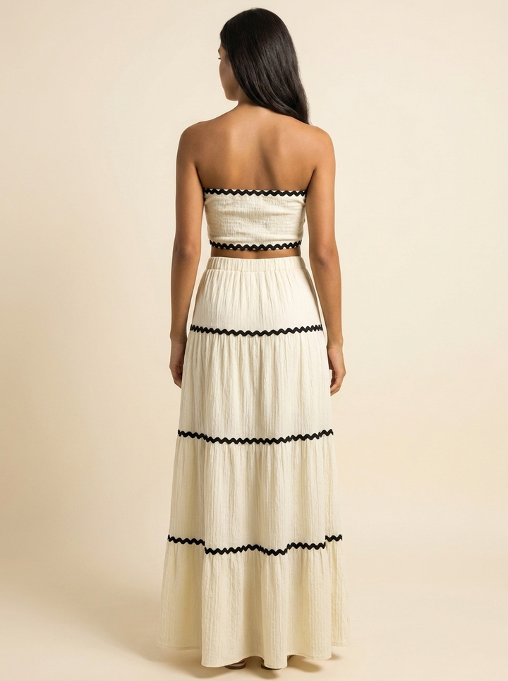 Valentina™ | Conjunto Falda Escalonada