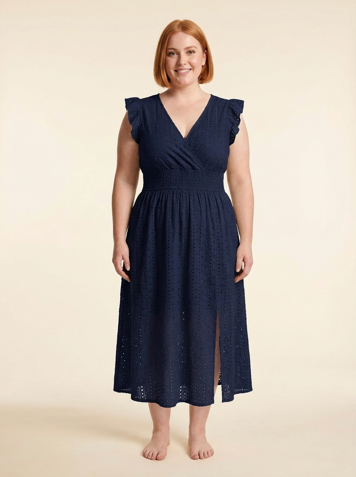Carmen™ | Vestido Midi Alado Escote V