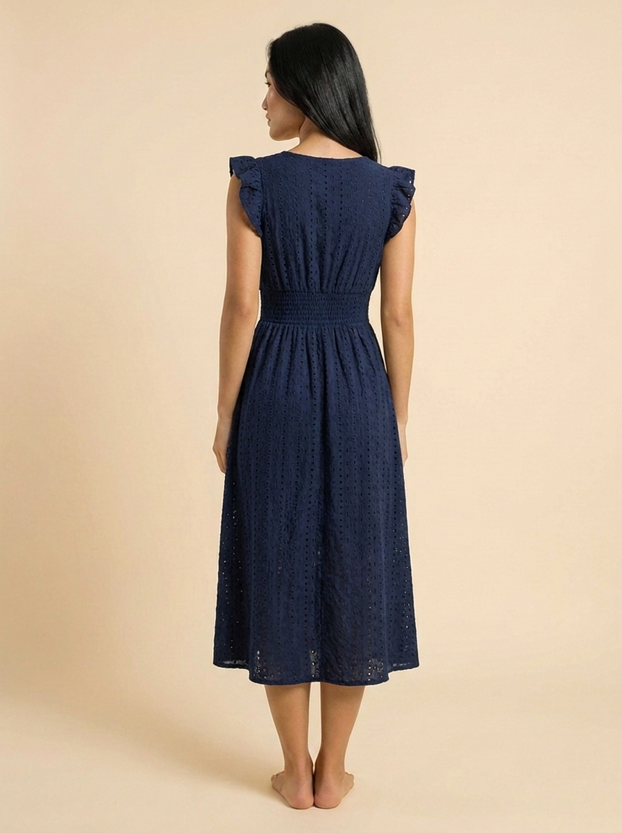 Carmen™ | Vestido Midi Alado Escote V
