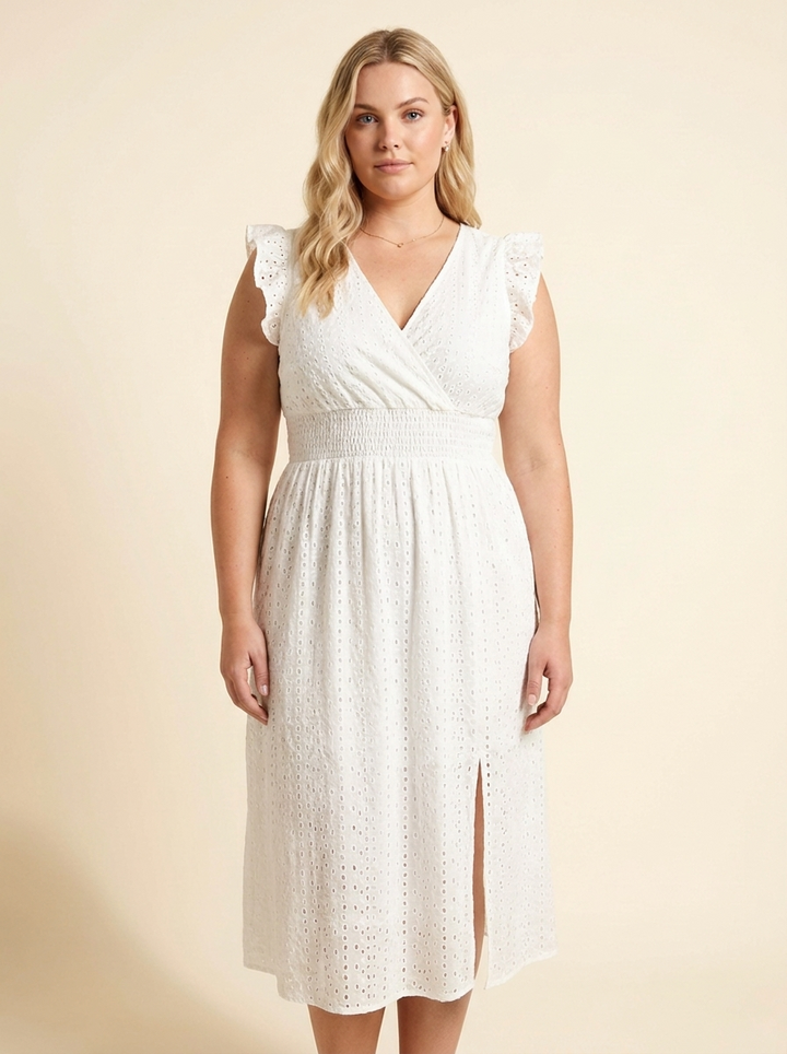 Carmen™ | Vestido Midi Alado Escote V