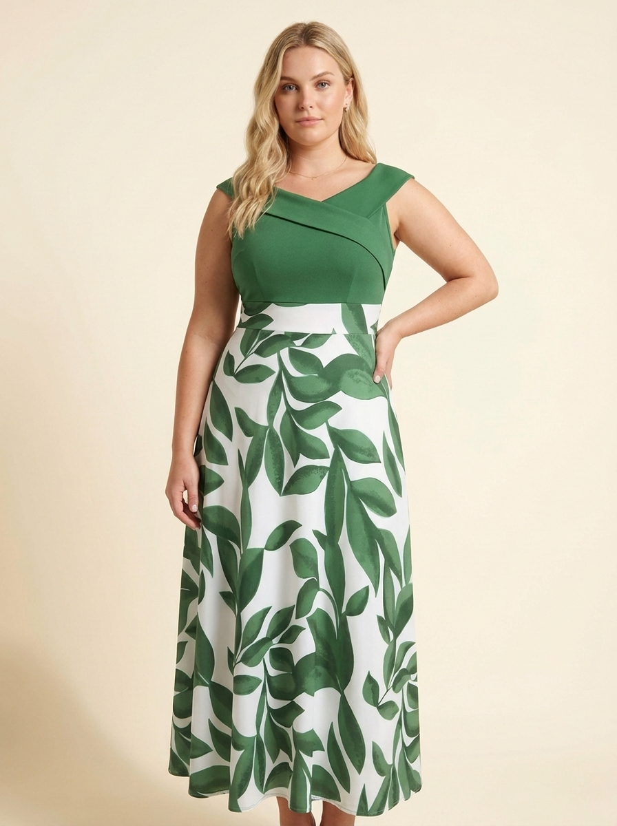 Marina™ | Vestido Maxi Asimétrico Bloom