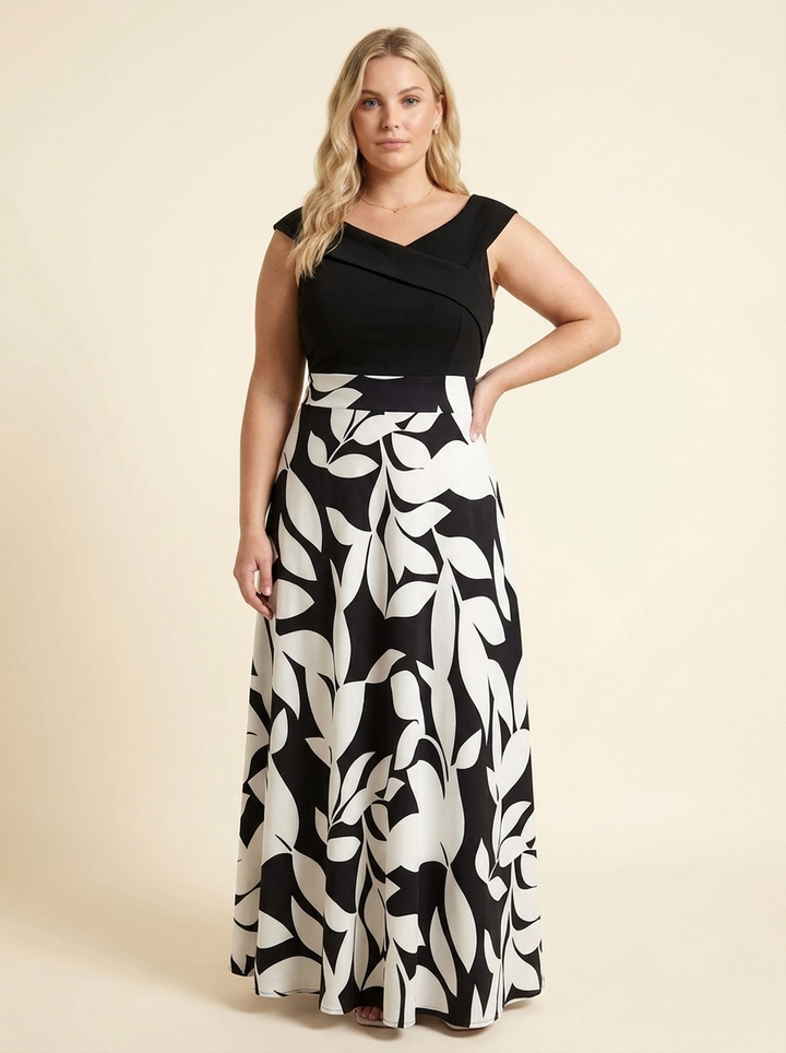 Marina™ | Vestido Maxi Asimétrico Bloom