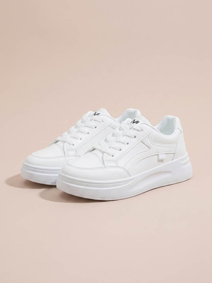 Celia™ | Zapatillas Casual White
