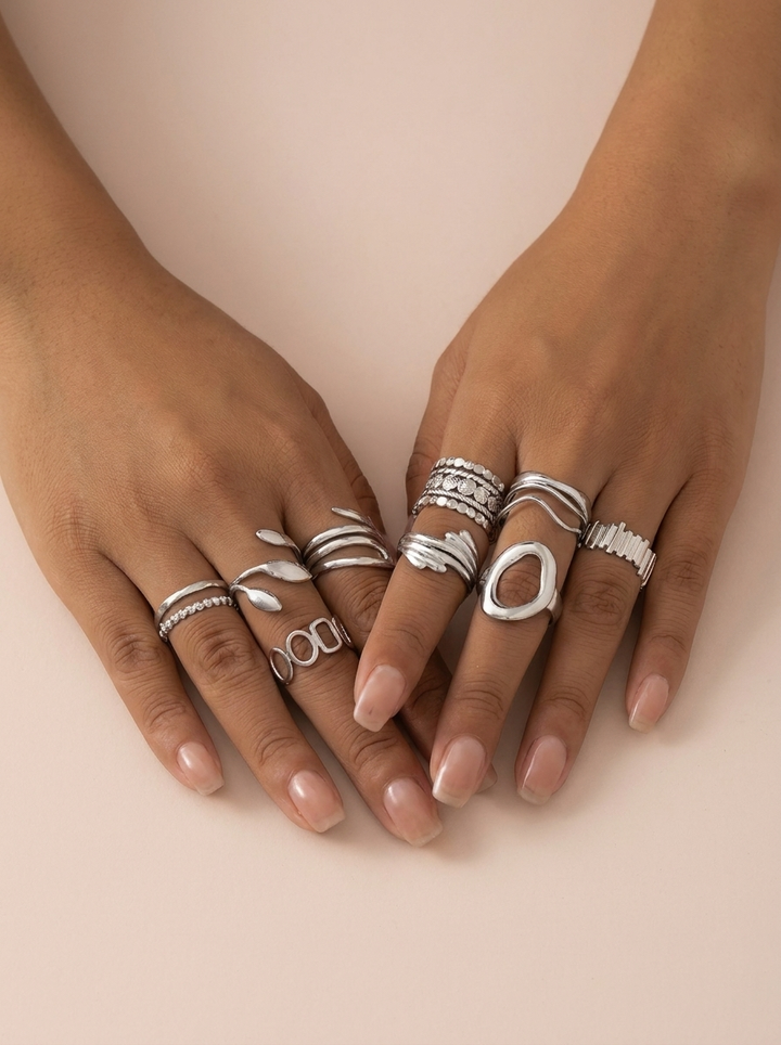 Ondina™ | Set Anillos Apilables