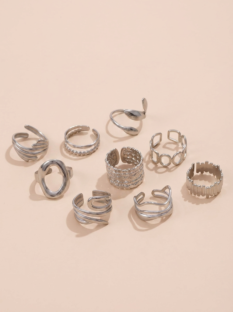 Ondina™ | Set Anillos Apilables