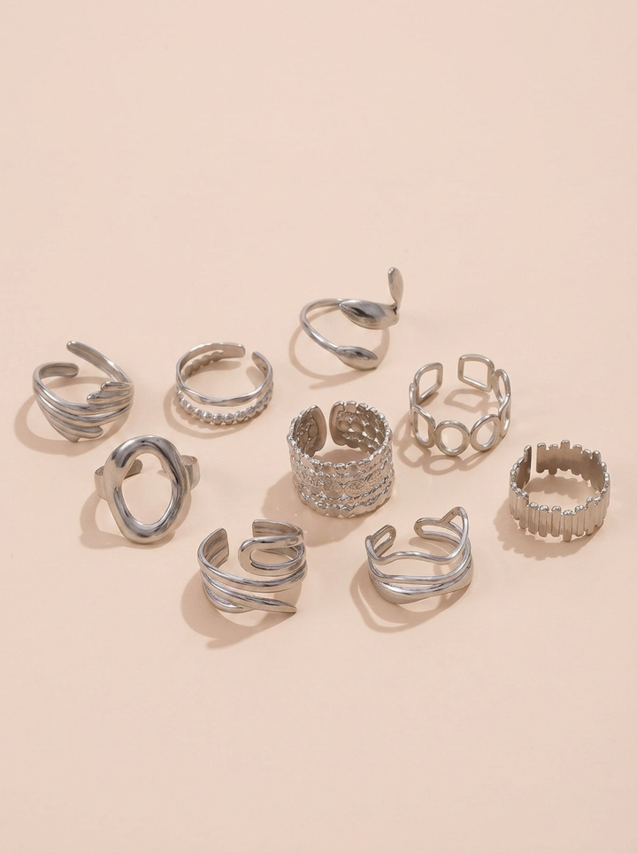 Ondina™ | Set Anillos Apilables