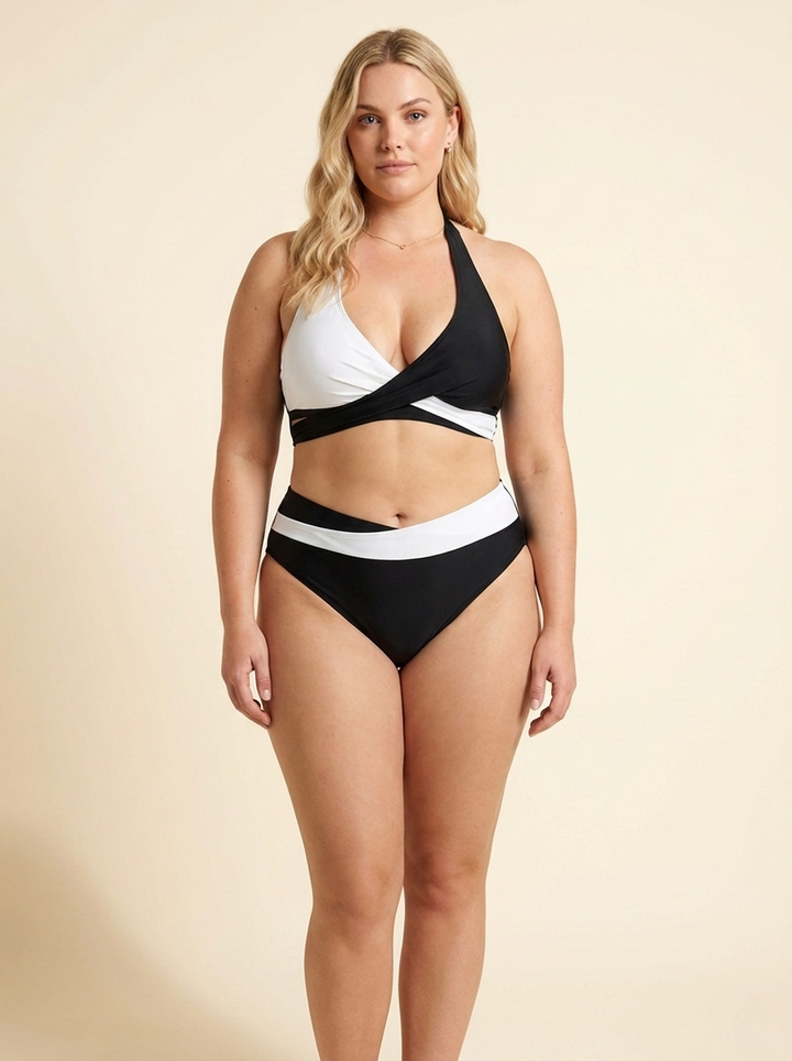 Nadia™ | Bikini Halter Cruzado