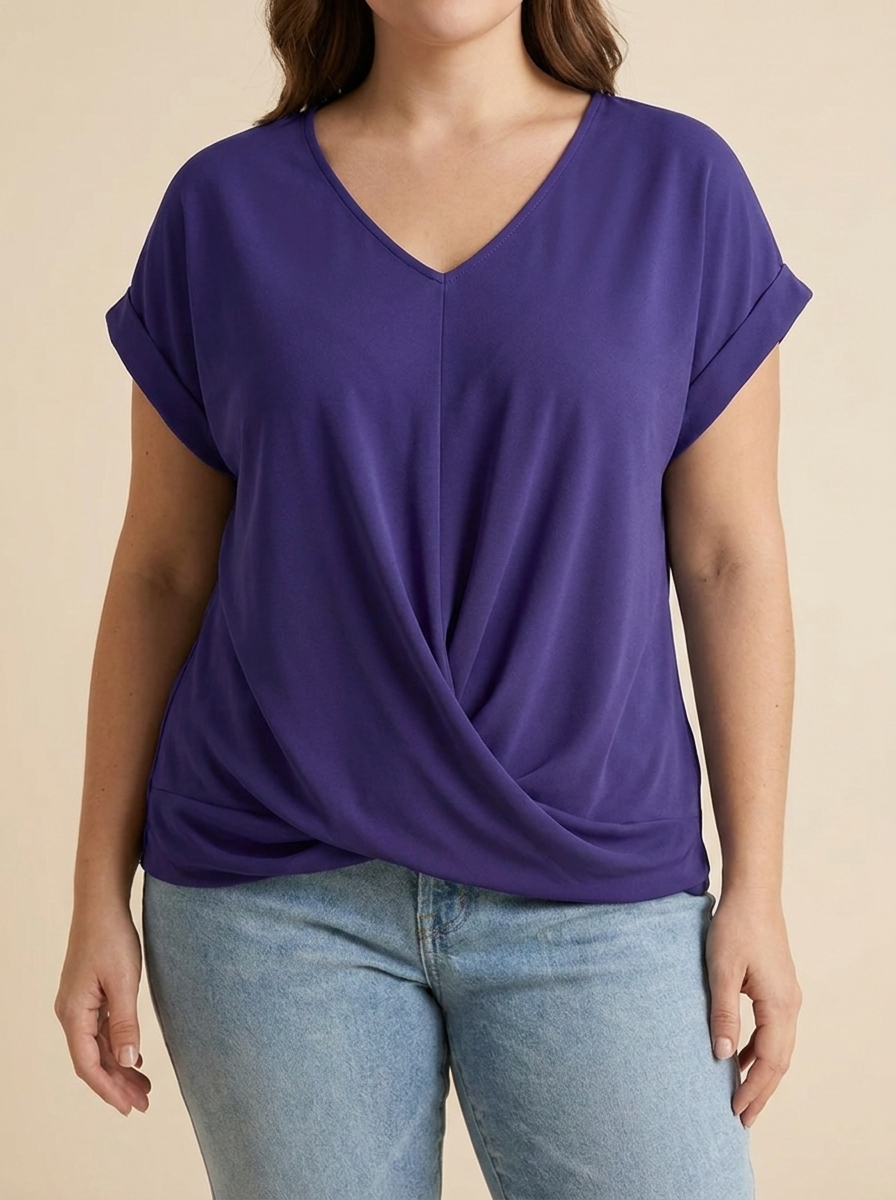 Nerea™ | Top Cruzado Escote Pico
