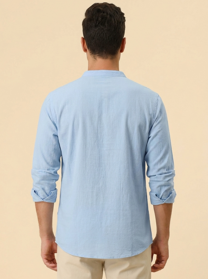 Emilio™ | Camisa Lino Trotamundos
