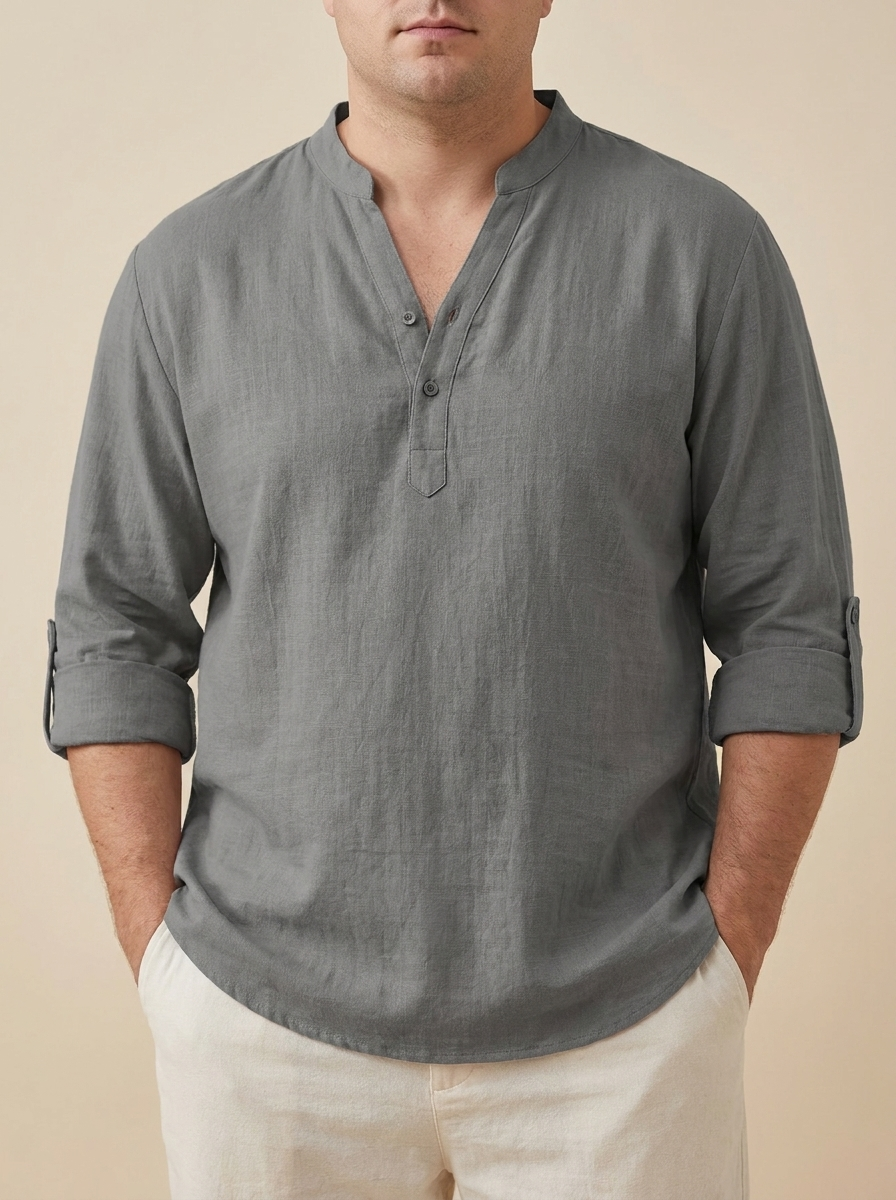 Emilio™ | Camisa Lino Trotamundos