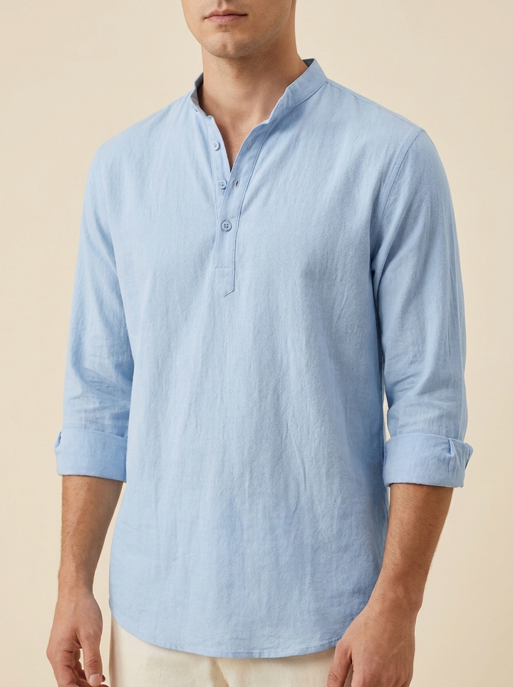 Emilio™ | Camisa Lino Trotamundos