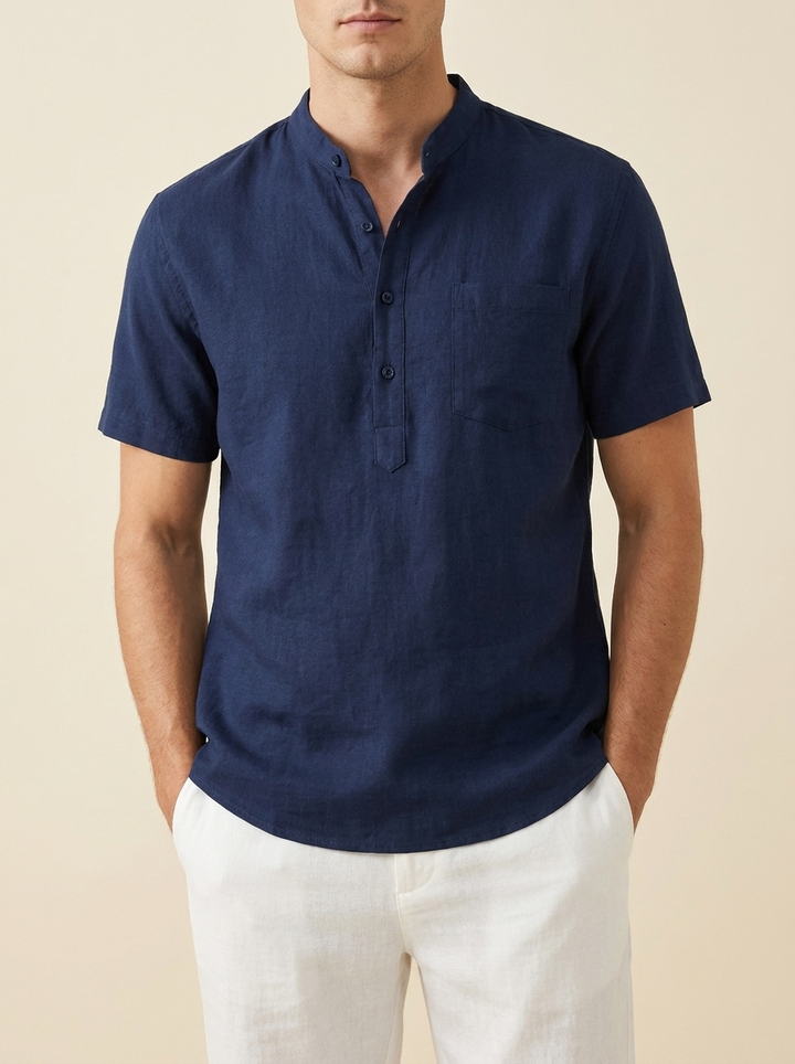 Adrián™ | Camisa Lino Riviera