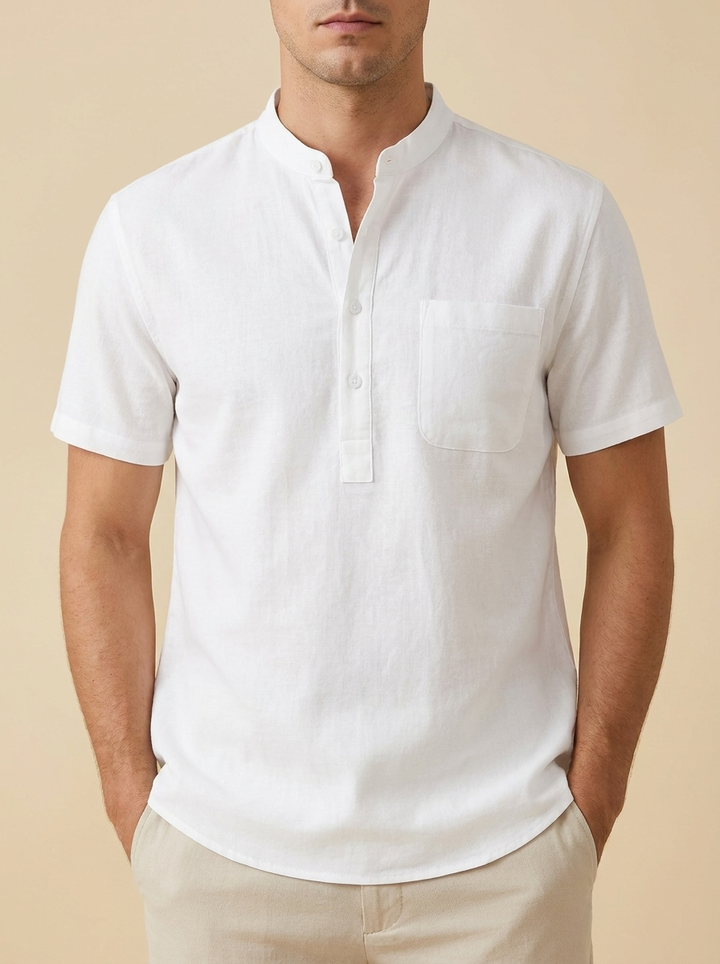 Adrián™ | Camisa Lino Riviera