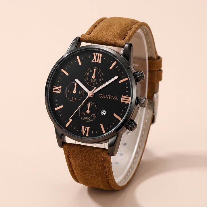 Simón™ | Reloj Clásico Multi-Huso