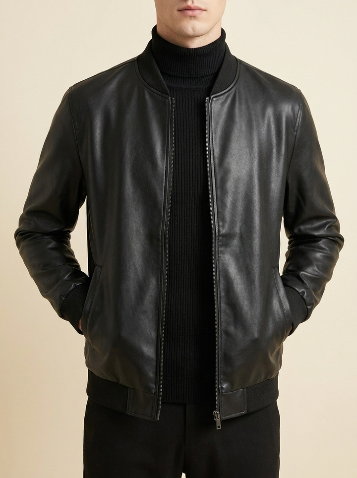 Rodrigo™ | Cazadora Biker Piel