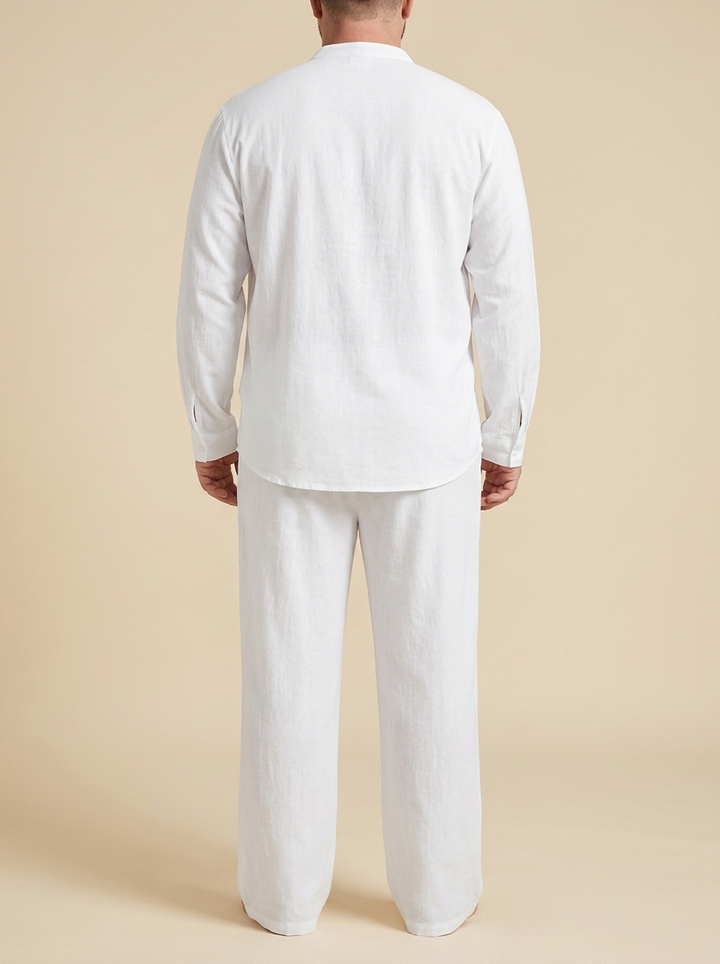 Adrián™ | Conjunto Lino Holgado