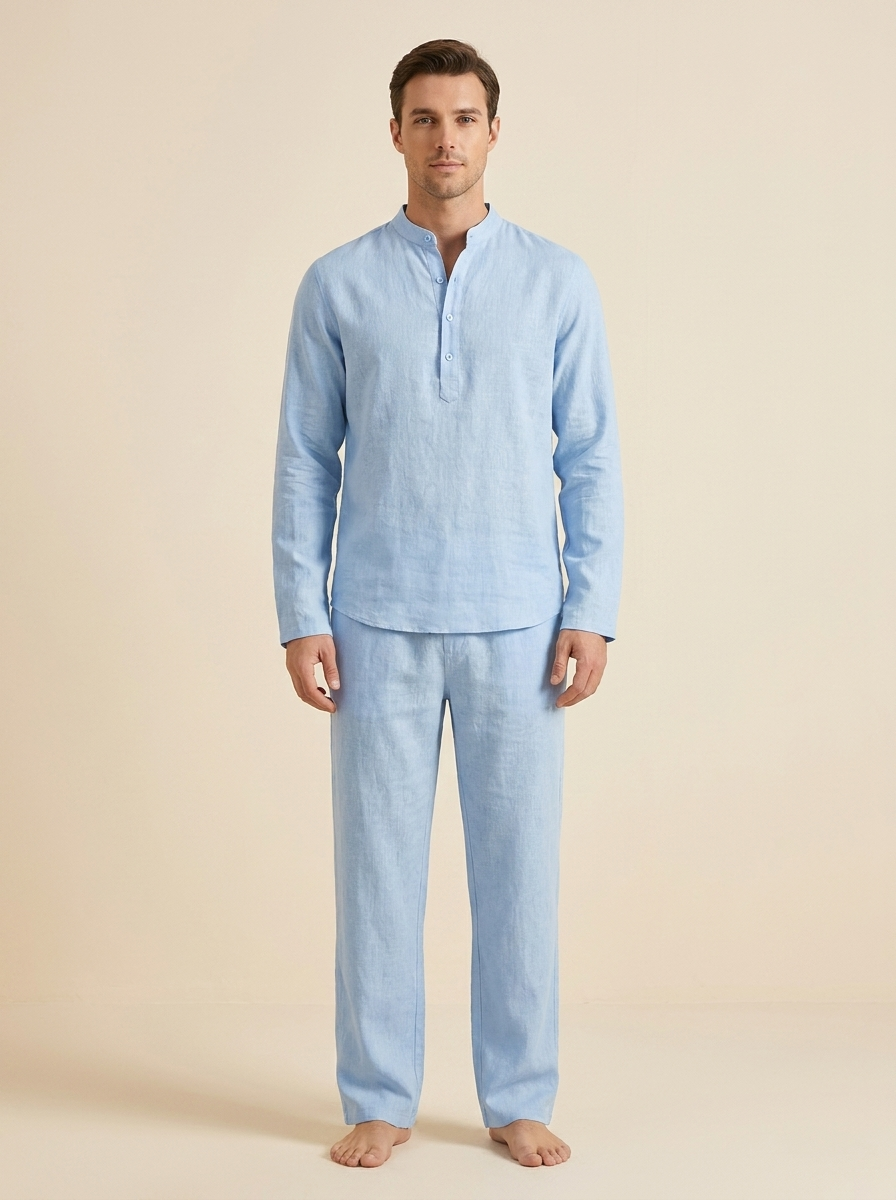 Adrián™ | Conjunto Lino Holgado