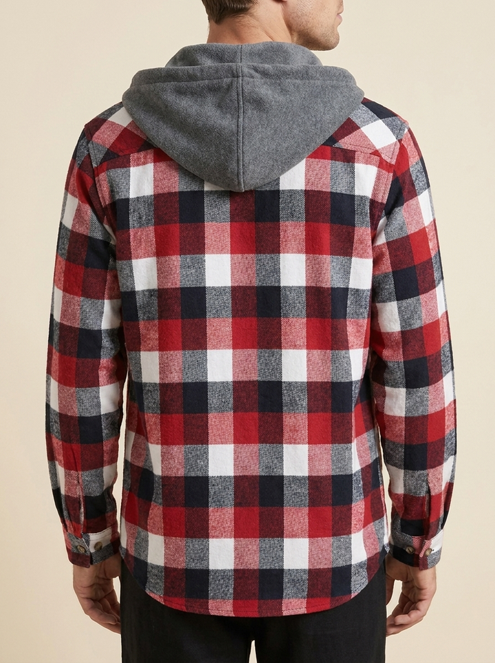 Iván™ | Sudadera Capucha Cuadros