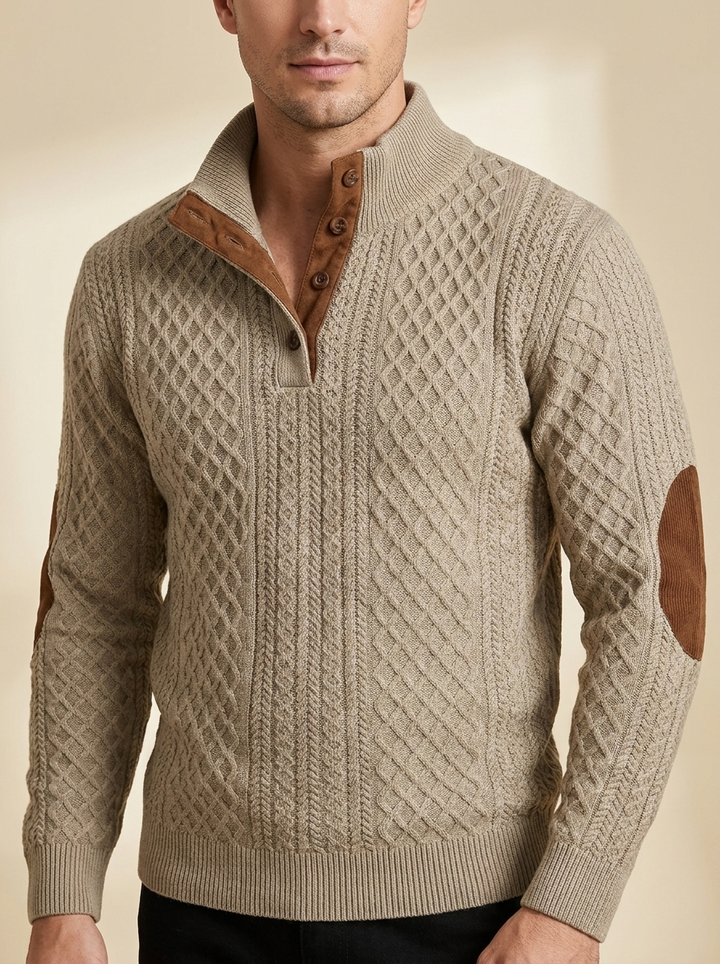 Roque™ | Sudadera Jacquard Coderas