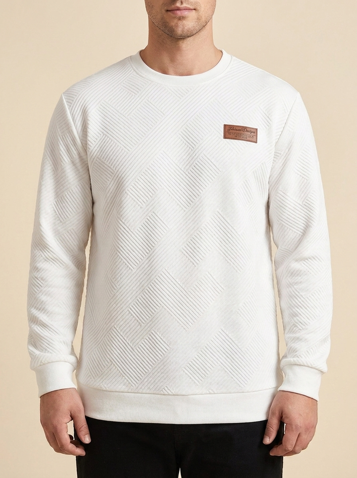 Azinga™ | Sudadera Jacquard Redondo