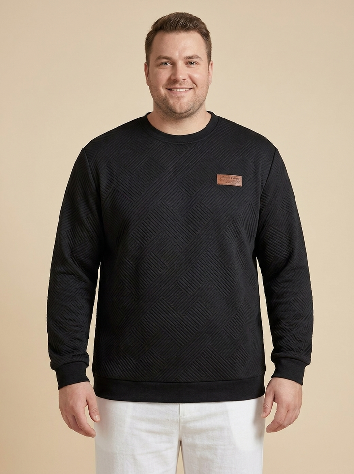 Azinga™ | Sudadera Jacquard Redondo