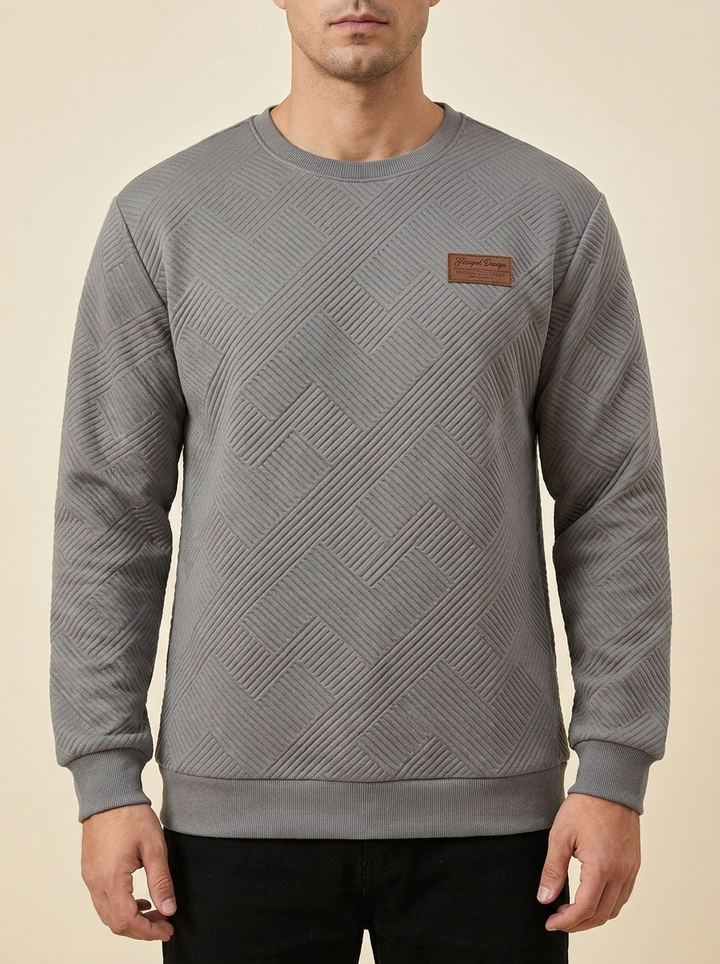 Azinga™ | Sudadera Jacquard Redondo