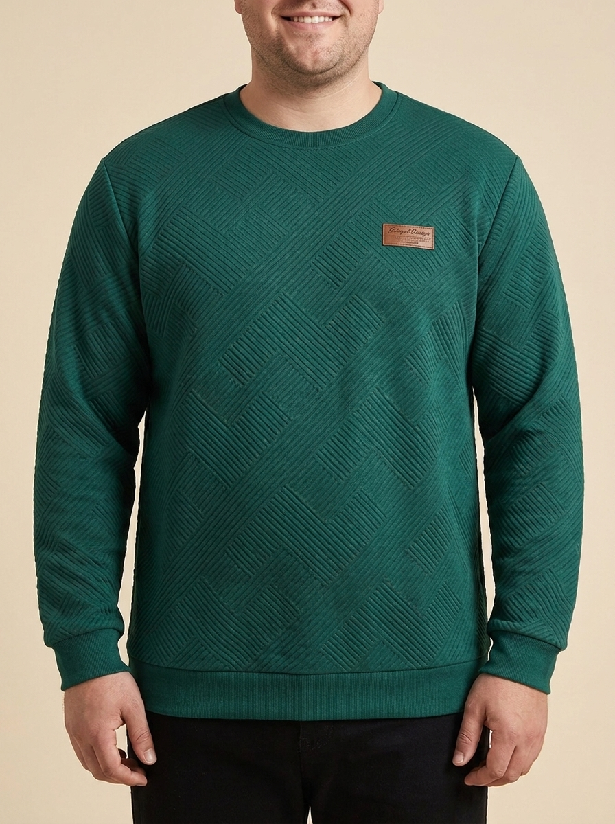 Azinga™ | Sudadera Jacquard Redondo