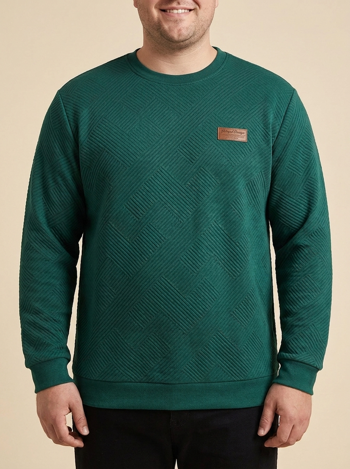 Azinga™ | Sudadera Jacquard Redondo