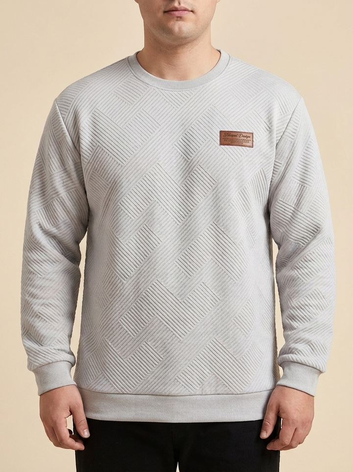 Azinga™ | Sudadera Jacquard Redondo