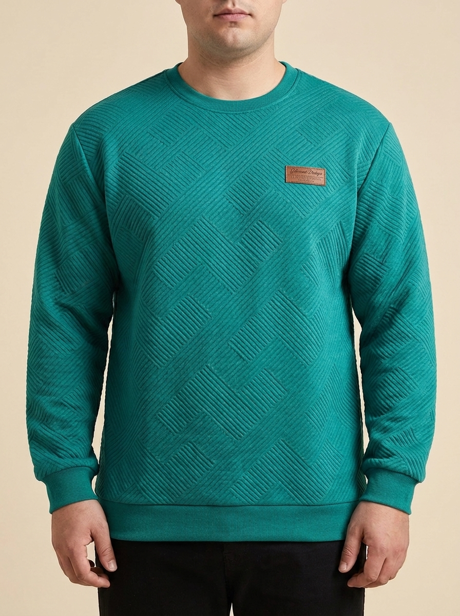 Azinga™ | Sudadera Jacquard Redondo