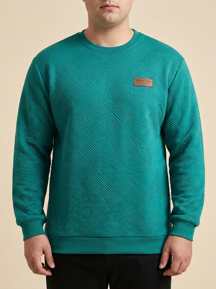 Azinga™ | Sudadera Jacquard Redondo