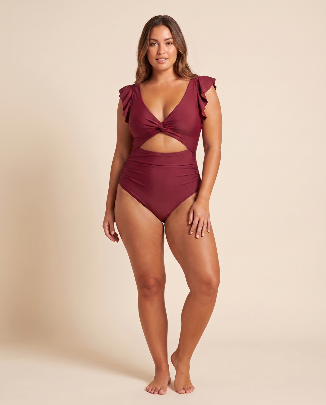 Amara™ | Bañador Enterizo Nudo Frontal