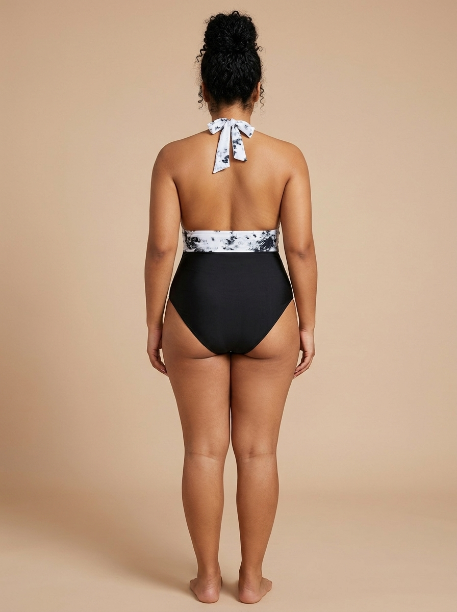 Bruma™ | Bañador Halter Difuminado