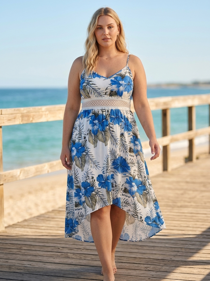 Marina™ | Vestido Midi Camisero Fruncido