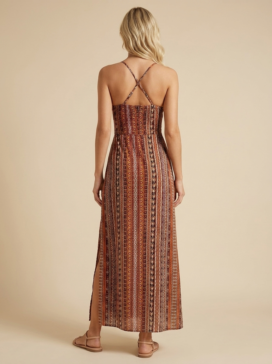 Zahara™ | Vestido Maxi Étnico Boho
