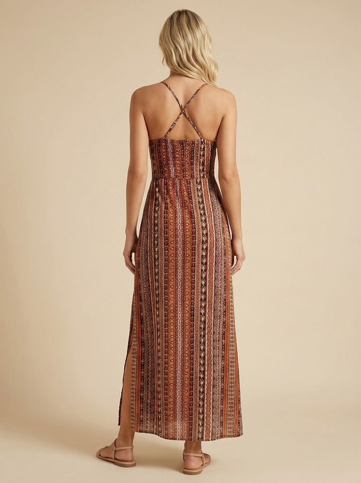 Zahara™ | Vestido Maxi Étnico Boho