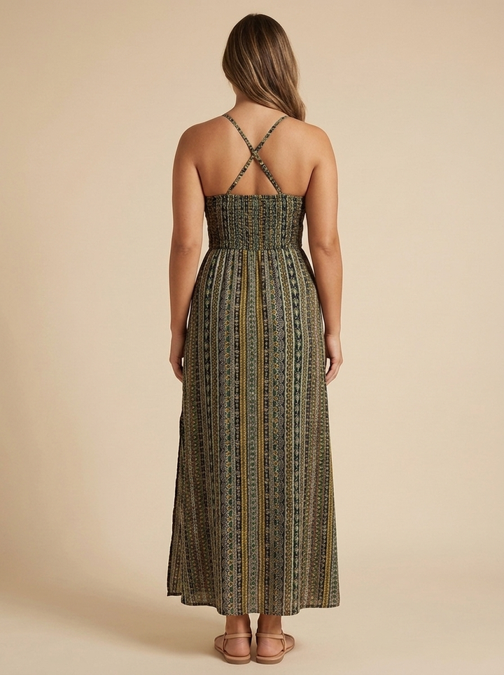 Zahara™ | Vestido Maxi Étnico Boho