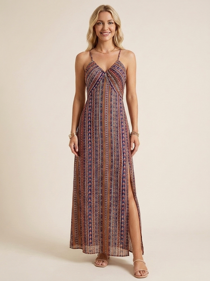 Zahara™ | Vestido Maxi Étnico Boho
