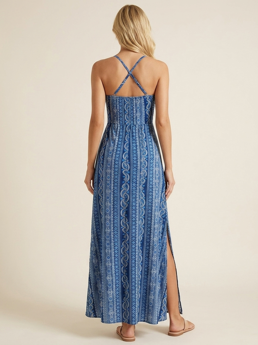 Paloma™ | Vestido Maxi Boho Cruzado